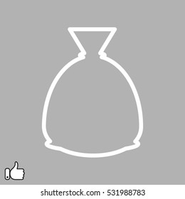 bag, icon, vector illustration EPS 10