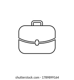 Bag icon vector illustration. Premium quality flat icon in trendy style.