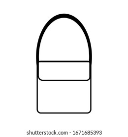 bag icon vector illustration sign design