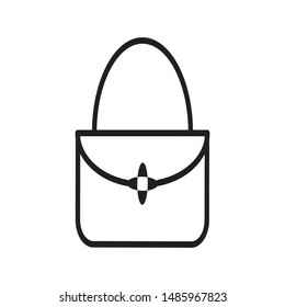 bag icon vector illustration template