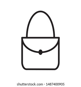 bag icon vector illustration template