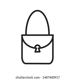 bag icon vector illustration template