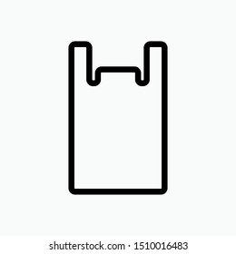 Bag Icon - Vector, Sign and Symbol for Design, Presentation, Website or Apps Elements.