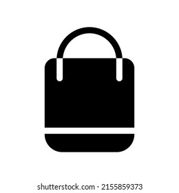 Illustration zum Design des Bag-Symbols mit Vektorsymbol