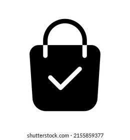Bag Icon Vector Symbol Design Illustration