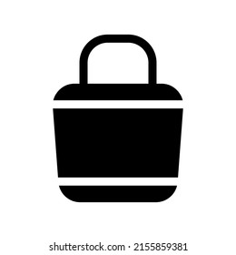 Bag Icon Vector Symbol Design Illustration