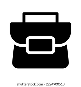 Icono de bolsa Ilustración de diseño del vector