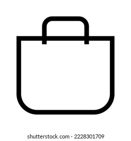 Bag Icon Vector Symbol Design Illustration