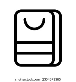 Bag Icon Vector Symbol Design Illustration