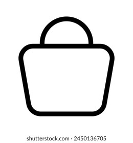 Bag Icon Vector Symbol Design Illustration