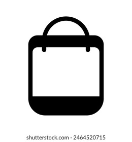 Bag Icon Vector Symbol Design Illustration