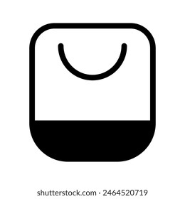 Bag Icon Vector Symbol Design Illustration