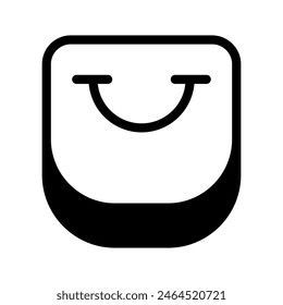 Bag Icon Vector Symbol Design Illustration