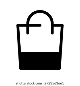 Ilustración de diseño de símbolo de Vector de icono de bolsa