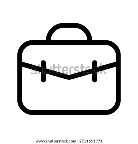 Bag Icon Vector Symbol Design Illustration
