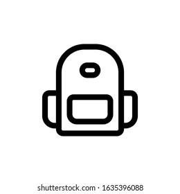 Bag icon vector template. EPS 10.Full editable