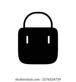 Bag icon web design in vector
