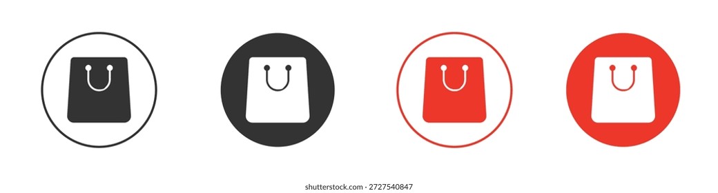 Icono del bolso. diseño de Vector de Web