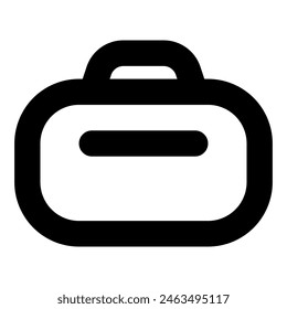 bag Line Icon Fat UI 