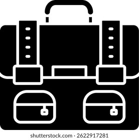 Bag Line vector Icon Design