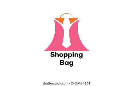 diseño del logotipo de la bolsa para el comercio electrónico