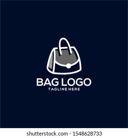 Bag Logo Design Vector for Logo of Bag Company or Online Shop