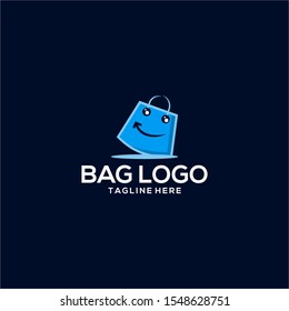 Bag Logo Design Vector for Logo of Bag Company or Online Shop