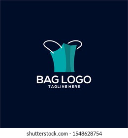 Bag Logo Design Vector for Logo of Bag Company or Online Shop