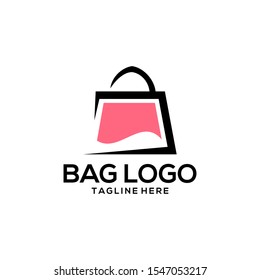 Bag Logo Design Vector Template