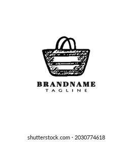 bag logo icon cartoon design template modern vector