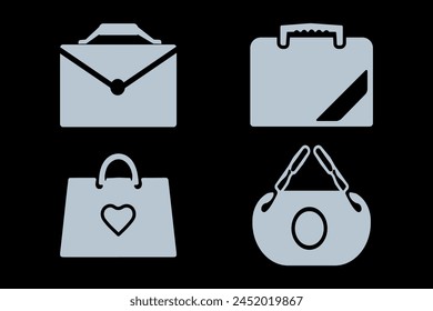 Bag man woman free illustration vector file