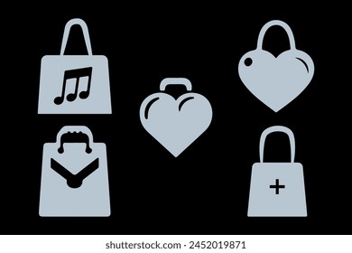 Bag man woman free illustration vector file