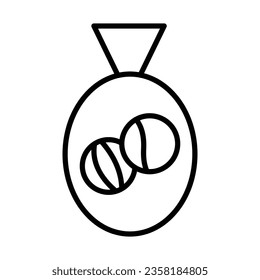 Bag of Marbles icon design for personal commercial use