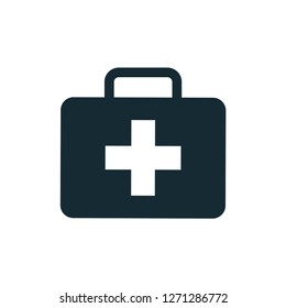bag medical icon vector