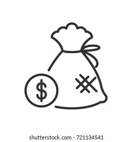 Bag with money