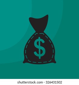 bag with money icon