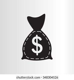 bag with money icon