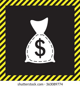 bag with money icon