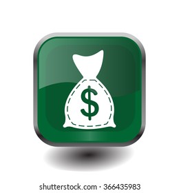 bag with money icon