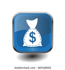 bag with money icon