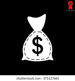 bag with money icon