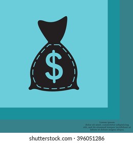 bag with money icon