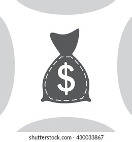 bag with money icon