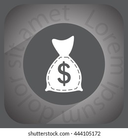 bag with money icon