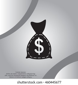 bag with money icon