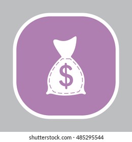 bag with money icon
