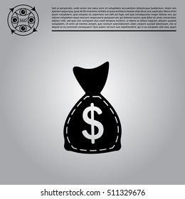 bag with money icon