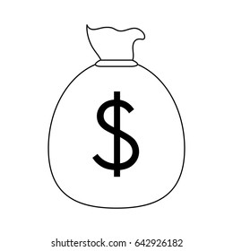 bag of money icon image 