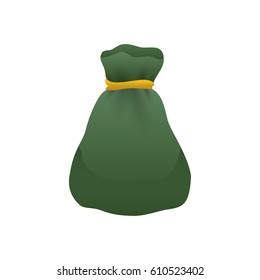 Bag of money icon vector illustration graphic design