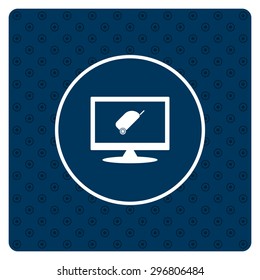 bag on wheels. icon. vector design